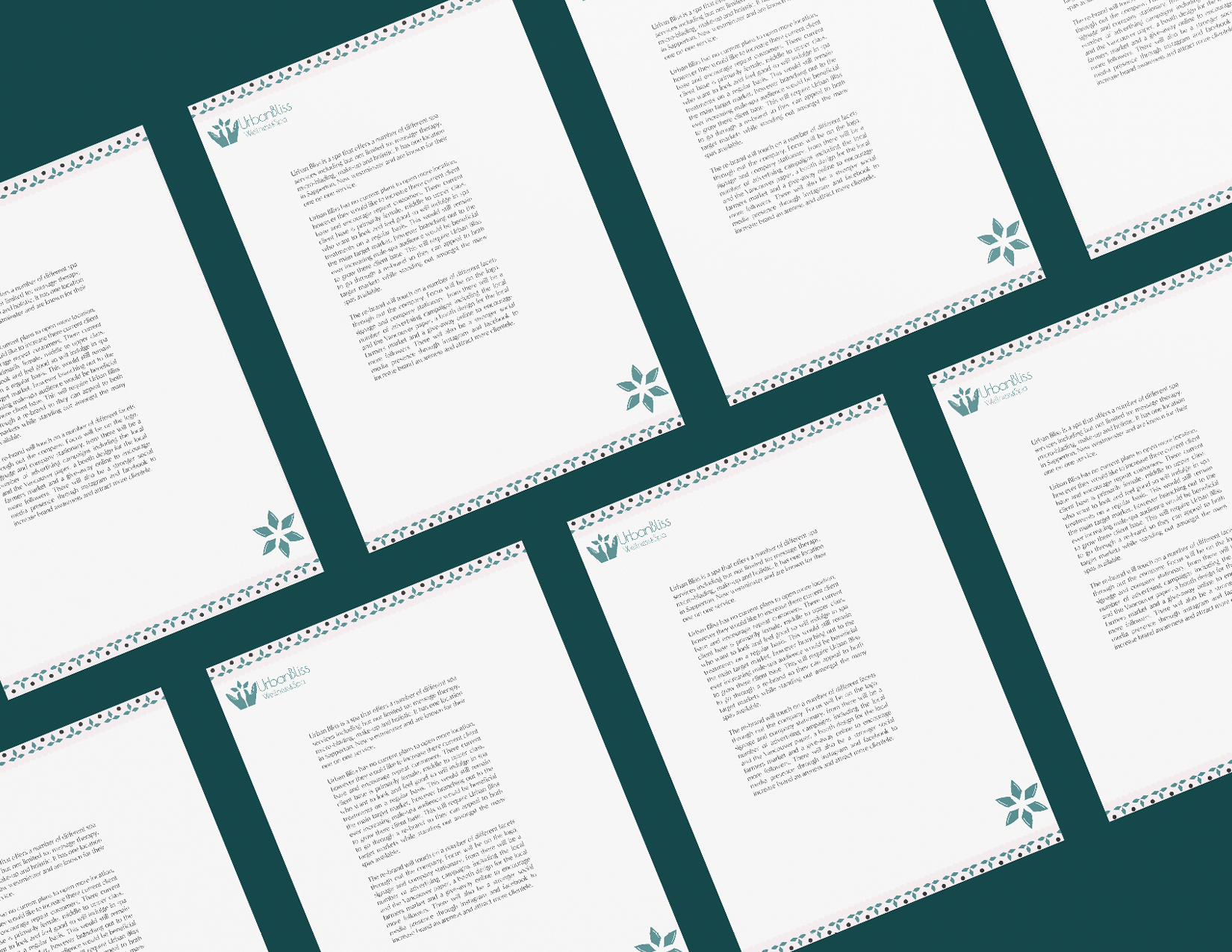 Flowerz letterhead